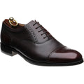 Product image for Loake Woodstock in burgundy calf and polished