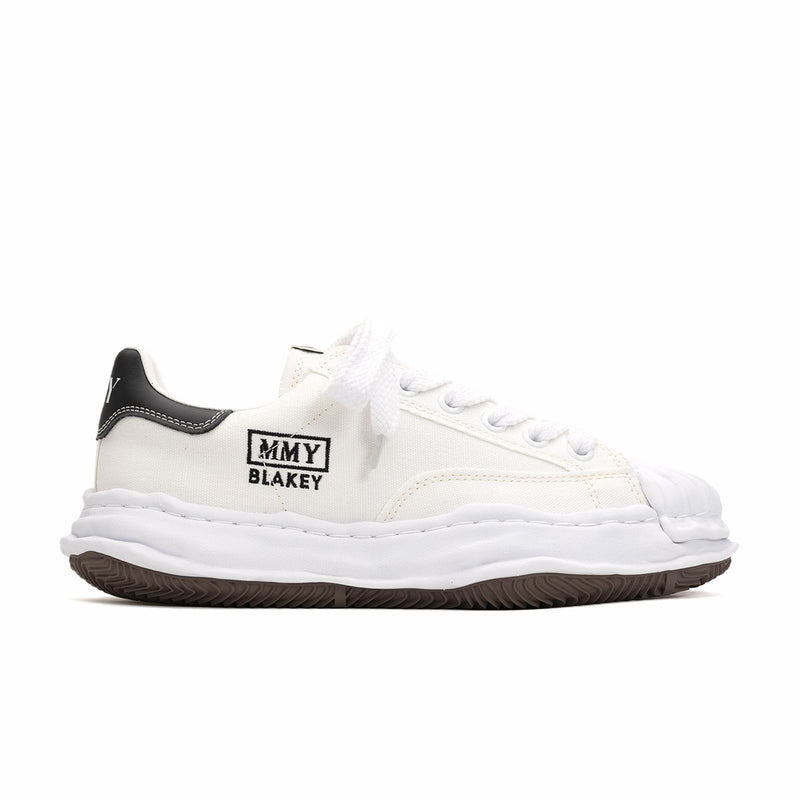 Maison MIHARA YASUHIRO "Blakey" OG Sole Canvas Low-Top Sneaker (White) - August Shop