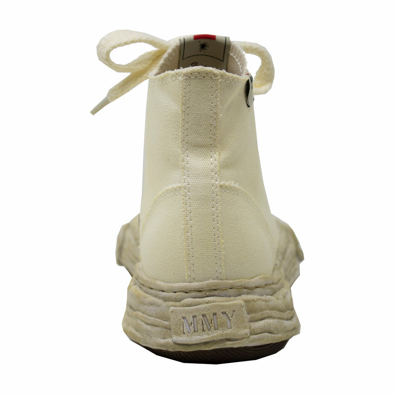Maison MIHARA YASUHIRO "Peterson 23" OG Sole Canvas High-Top Sneaker (White) - August Shop