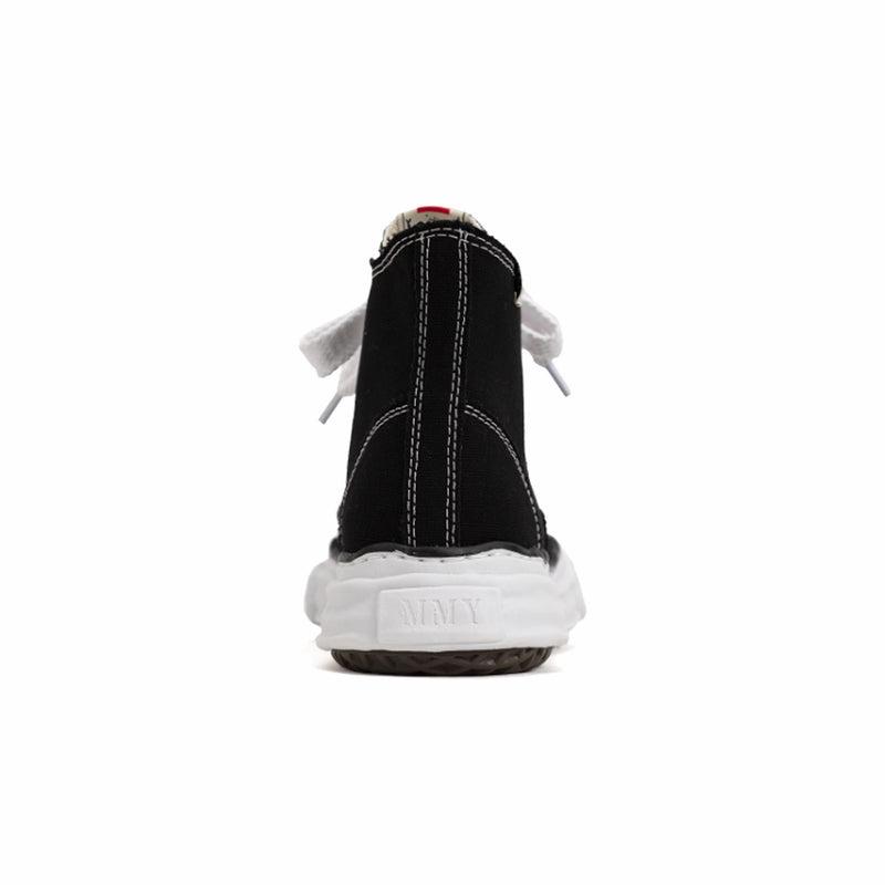 Maison MIHARA YASUHIRO "Peterson" OG Sole Canvas High-Top Sneaker (Black) - August Shop
