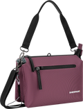 Quarter turn view Women's Sherpani Hand Bag style name Mei At in color Smoky Orchid. Sku: 26-MEI0005060