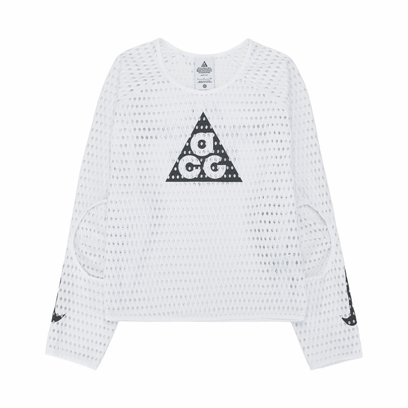 Men's ACG Radical AirFlow NXT Dri-FIT Long-Sleeve Trail Running Top (White/Anthracite)