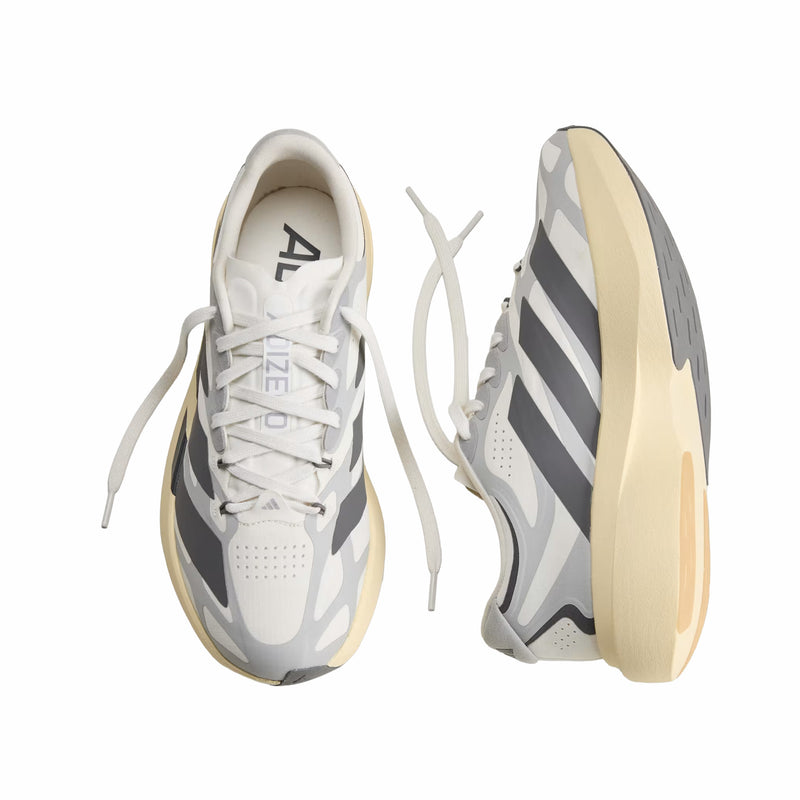 Adidas Men's Adizero EVO SL EXO (Core White/Utility Black/Grey Two) - August Shop