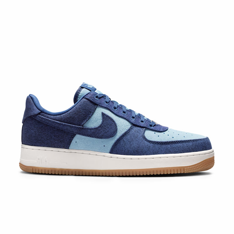 Nike Men's Air Force 1 '07 LV8 "Denim" (Navy/Navy-Worn Blue) - August Shop