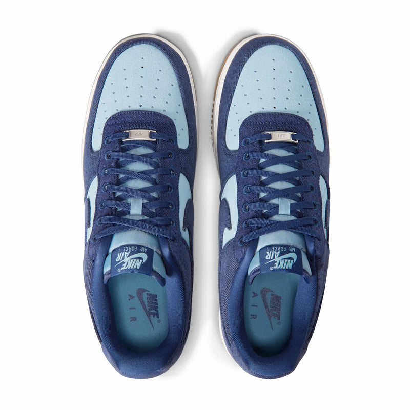 Nike Men's Air Force 1 '07 LV8 "Denim" (Navy/Navy-Worn Blue) - August Shop