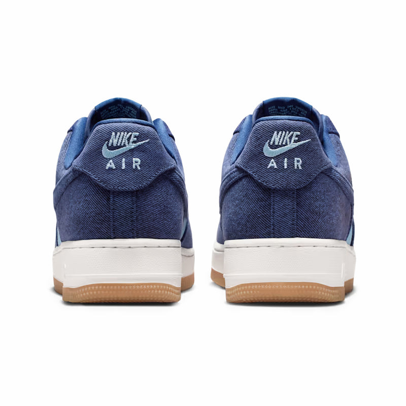 Nike Men's Air Force 1 '07 LV8 "Denim" (Navy/Navy-Worn Blue) - August Shop