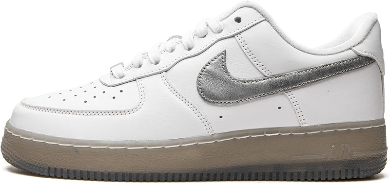 Men's Air Force 1 '07 PRM White/Metallic Silver (DX3945 100)