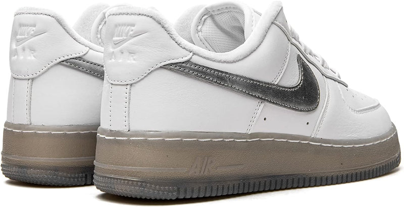Men's Air Force 1 '07 PRM White/Metallic Silver (DX3945 100)