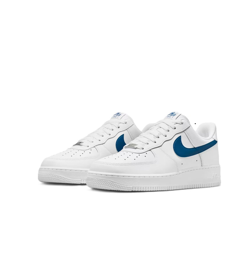 Men's Air Force 1 '07 White/Court Blue-White (FJ4146 123)
