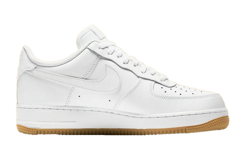 Men's Air Force 1 '07 White/White-Gum Light Brown (DJ2739 100)
