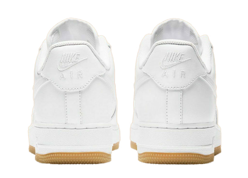 Men's Air Force 1 '07 White/White-Gum Light Brown (DJ2739 100)