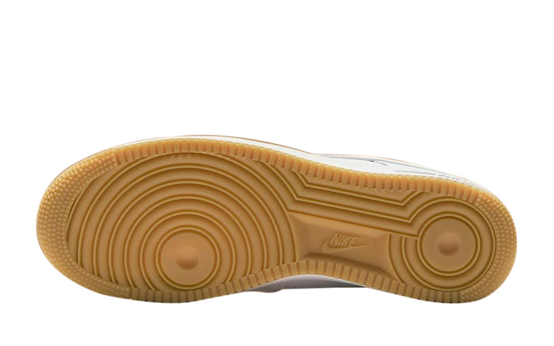 Men's Air Force 1 '07 White/White-Gum Light Brown (DJ2739 100)