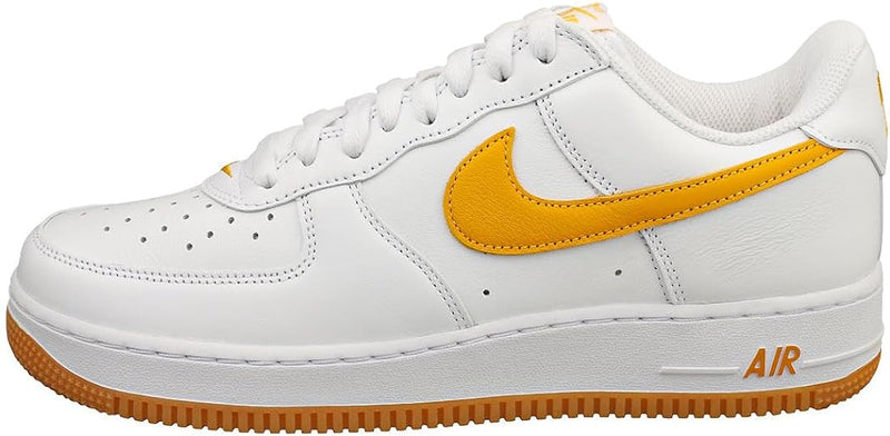 Men's Air Force 1 Low Retro QS White/University Gold (FD7039 100)