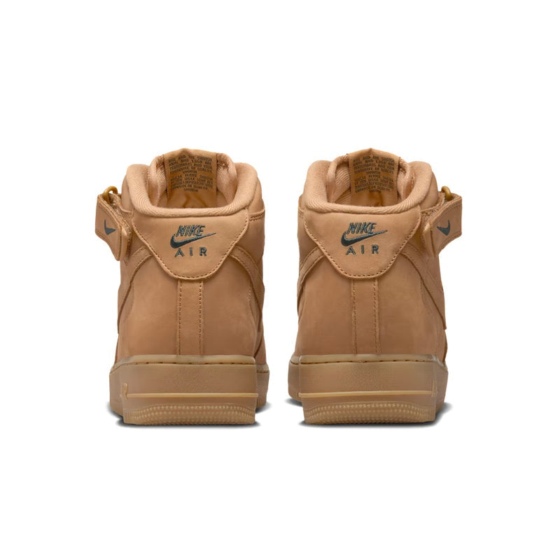 Men's Air Force 1 Mid 07 PRM QS Flax/Flax-Outdoor Green (715889 200)