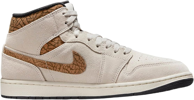 Men's Air Jordan 1 Mid SE LT Orewood Brn/Metallic Gold (DZ4129 102)