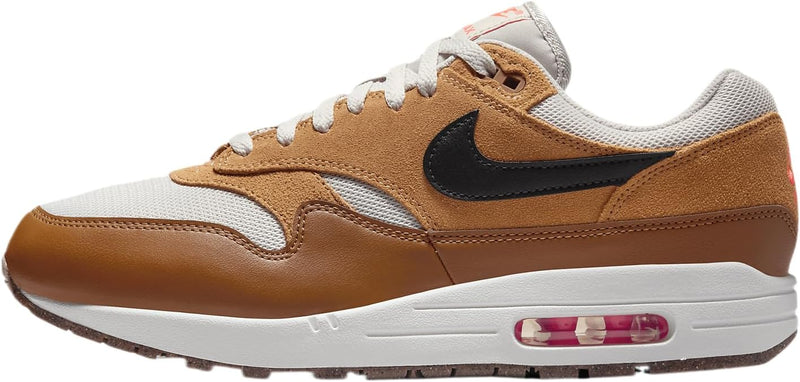 Men's Air Max 1 ESS Light Bone/Black-Flax (FZ5808 004)