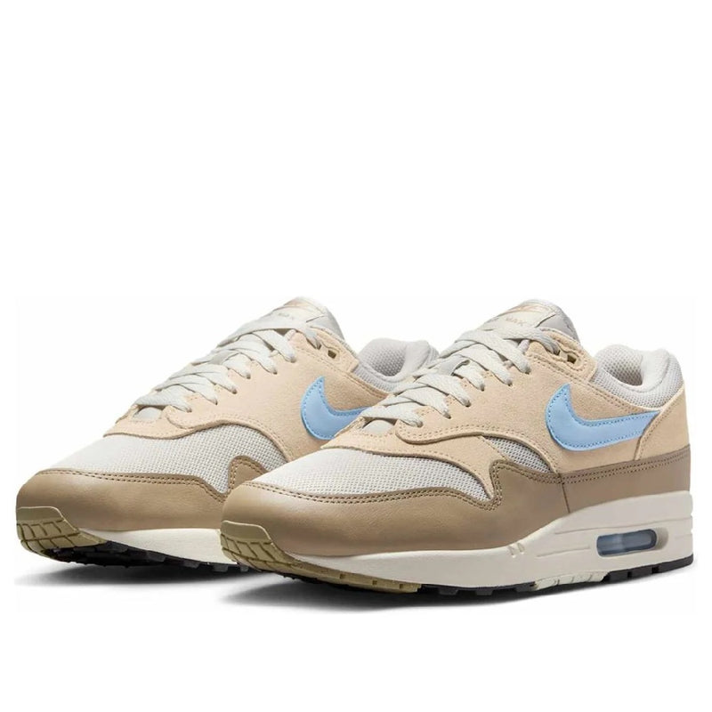 Men's Air Max 1 ESS Light Bone/Psychic Blue (FZ5808 009)