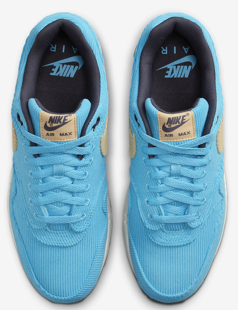 Men's Air Max 1 PRM Baltic Blue/Sesame-Gridiron (FB8915 400)