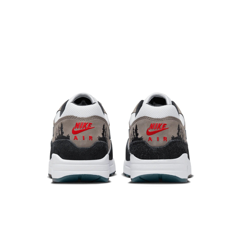 Men's Air Max 1 PRM "Escape" White/Slate Blue-Black (FJ0698 100)