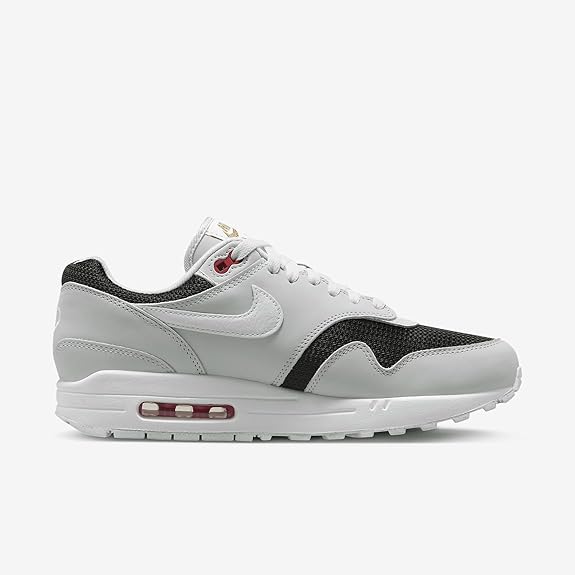 Men's Air Max 1 PRM Pure Platinum/White-Black (FD9081 001)