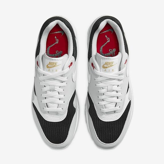 Men's Air Max 1 PRM Pure Platinum/White-Black (FD9081 001)