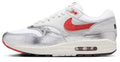 Men's Air Max 1 PRM White/Chili Red (HF7746 100)