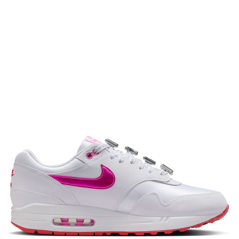 Men's Air Max 1 PRM White/University Red (HV2303 100)