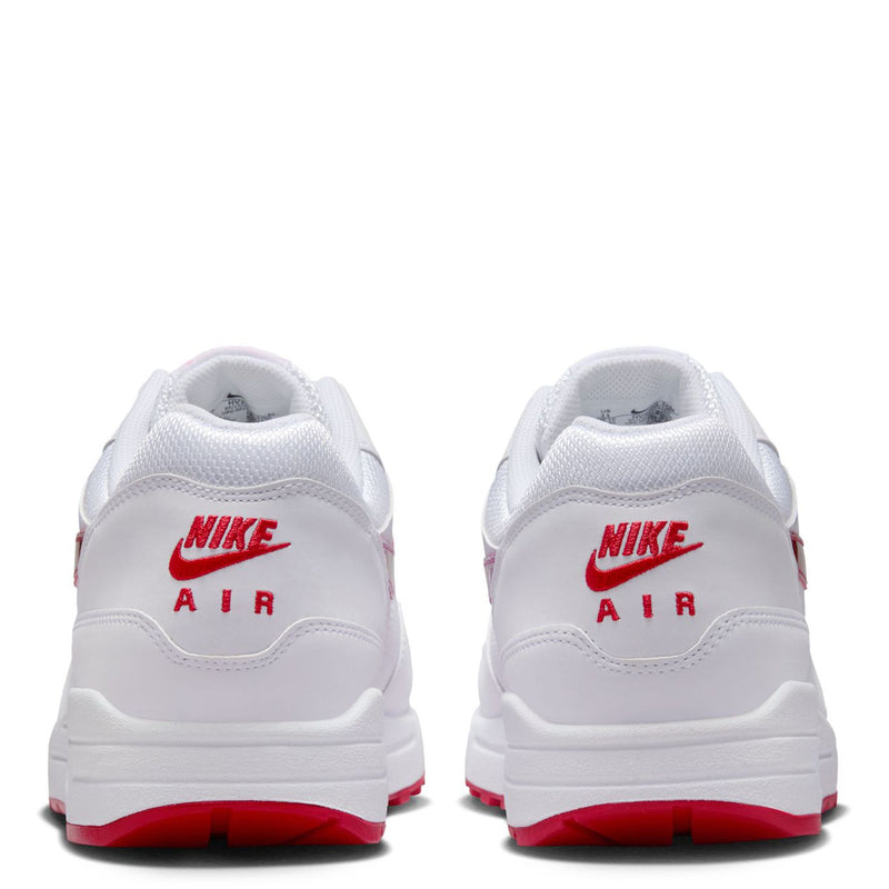 Men's Air Max 1 PRM White/University Red (HV2303 100)