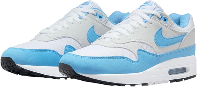 Men's Air Max 1 White/University Blue (FD9082 103)