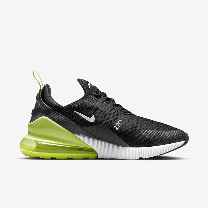 Men's Air Max 270 LT Lemon Twist/White-Black (AH8050 703)