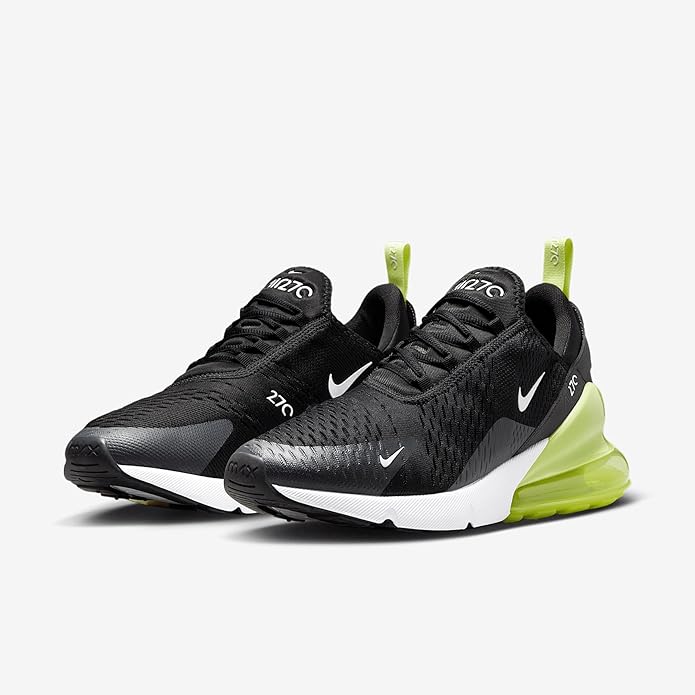 Men's Air Max 270 LT Lemon Twist/White-Black (AH8050 703)