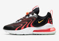 Men's Air Max 270 React Eng Black/Topaz Gold (CW7302 001)
