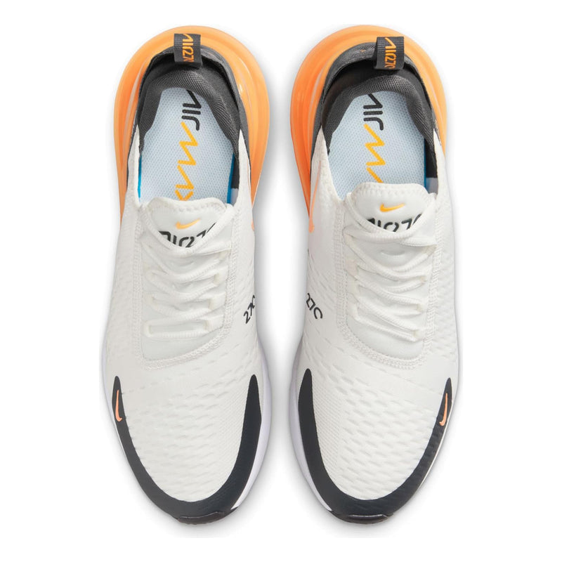 Men's Air Max 270 Summit White/Laser Orange (AH8050 114)