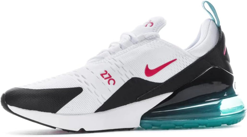 Men's Air Max 270 T White/Rush Pink-Washed Teal (DR9876 100)