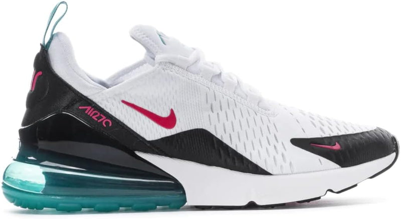 Men's Air Max 270 T White/Rush Pink-Washed Teal (DR9876 100)