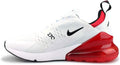 Men's Air Max 270 White/Black-University Red (BV2523 100)