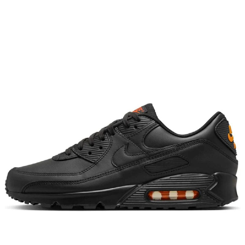 Men's Air Max 90 Black/Black-Safety Orange (IF5446 002)