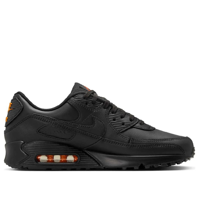 Men's Air Max 90 Black/Black-Safety Orange (IF5446 002)