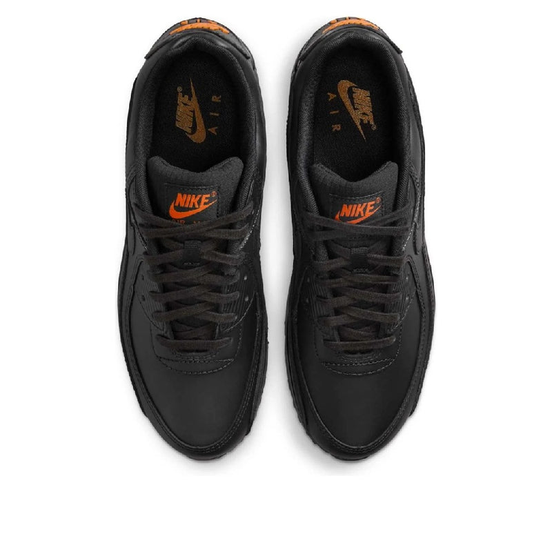 Men's Air Max 90 Black/Black-Safety Orange (IF5446 002)