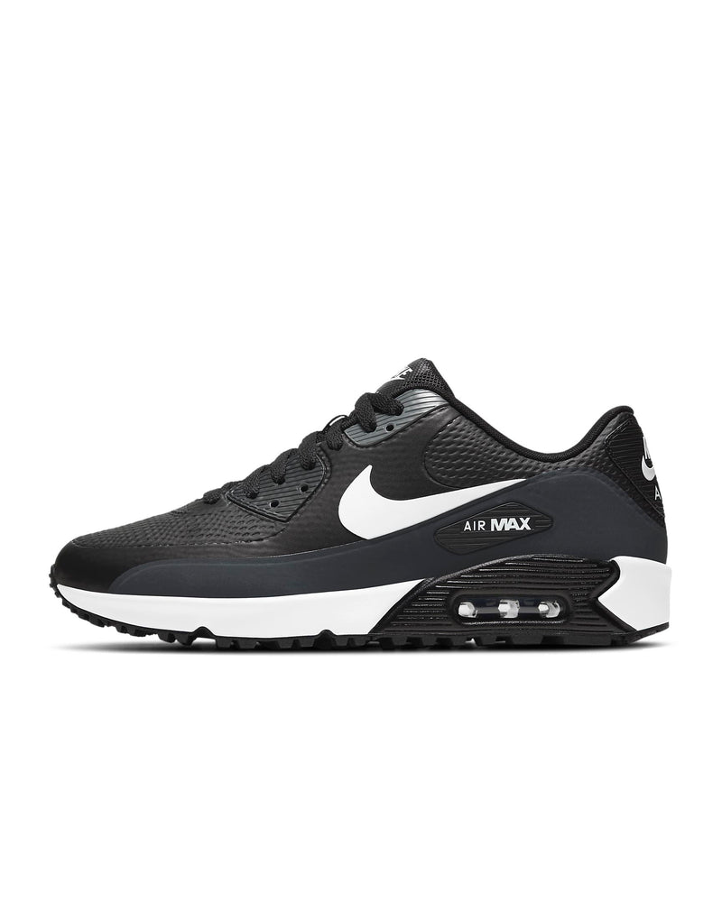 Men's Air Max 90 G "Golf Shoe" Black/White-Anthracite (CU9978 002)