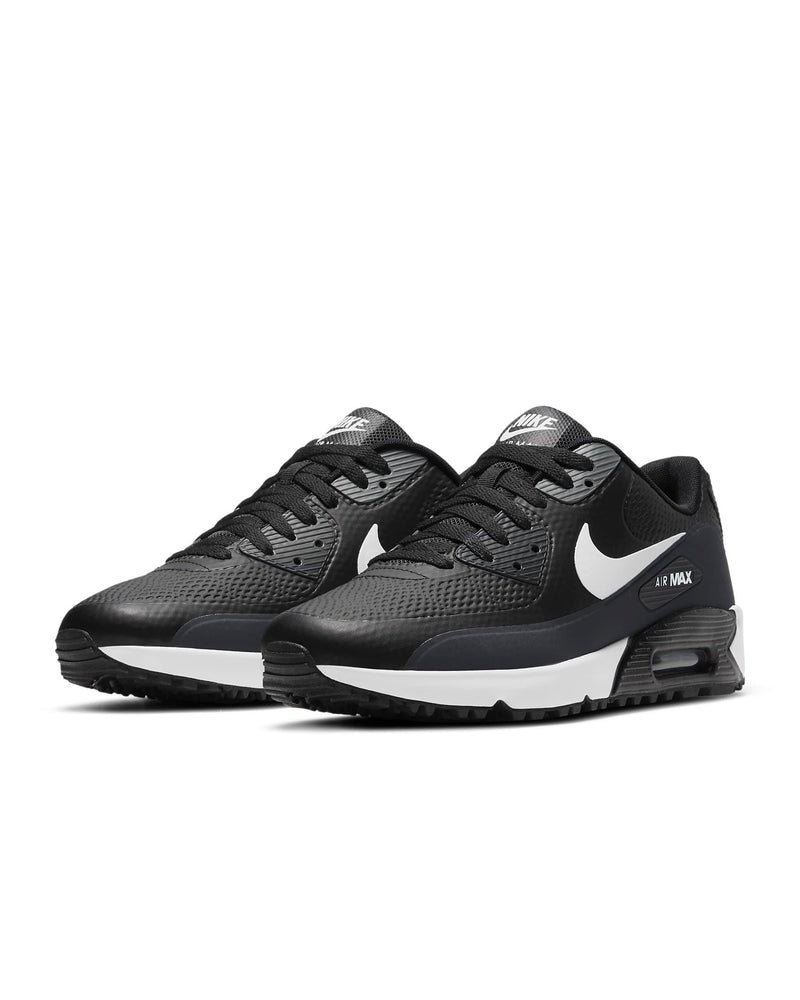 Men's Air Max 90 G "Golf Shoe" Black/White-Anthracite (CU9978 002)