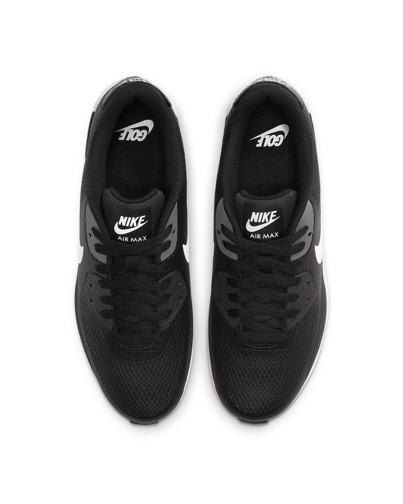 Men's Air Max 90 G "Golf Shoe" Black/White-Anthracite (CU9978 002)