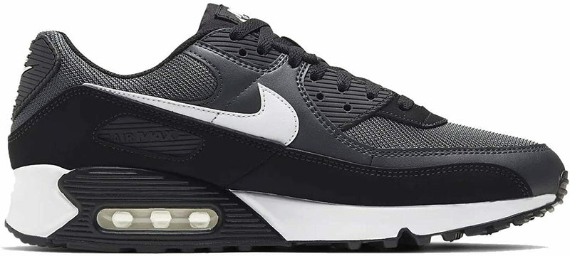 Men's Air Max 90 Iron Grey/White-Dark Smoke Grey (CN8490 002)
