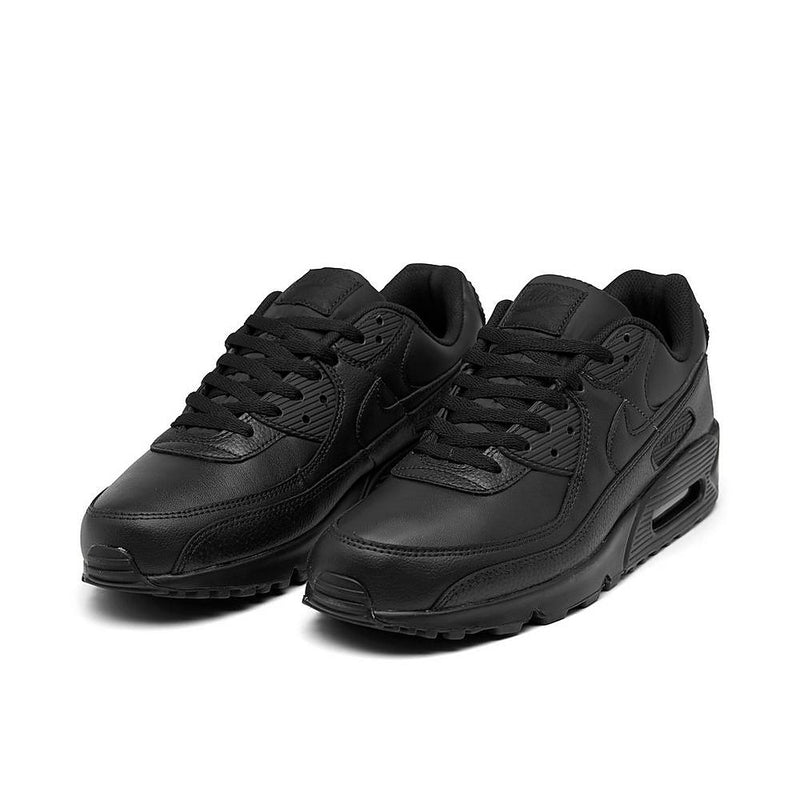 Men's Air Max 90 LTR "Leather Triple Black" Blk/Blk-Blk (CZ5594 001)