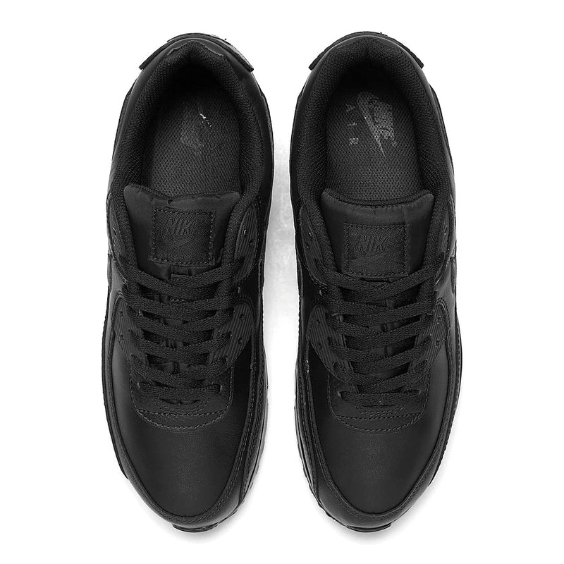 Men's Air Max 90 LTR "Leather Triple Black" Blk/Blk-Blk (CZ5594 001)