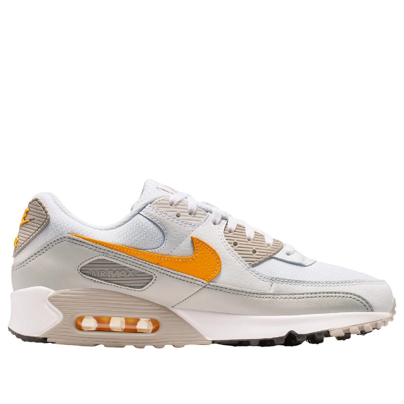 Men's Air Max 90 White/Laser Orange (DM0029 119)