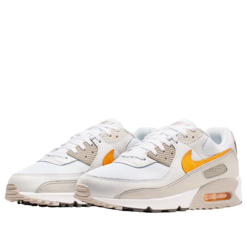 Men's Air Max 90 White/Laser Orange (DM0029 119)