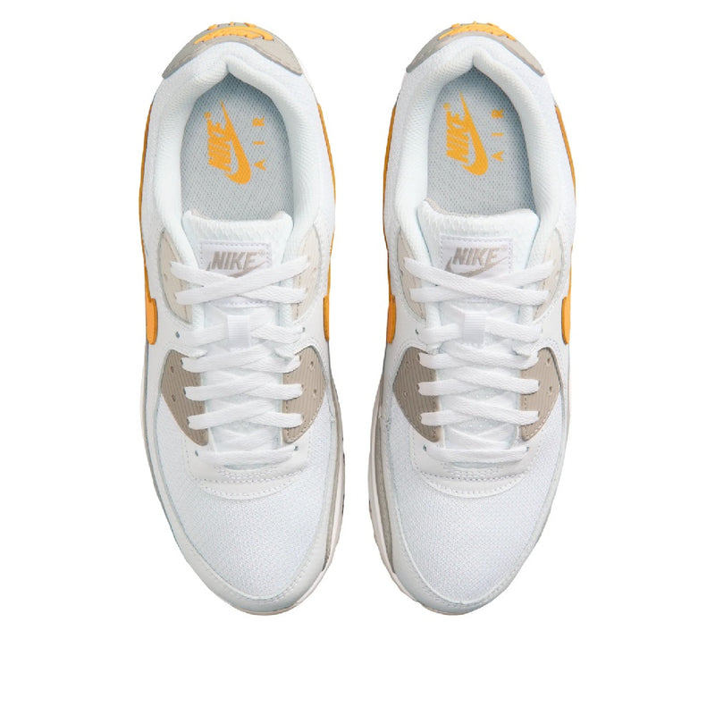 Men's Air Max 90 White/Laser Orange (DM0029 119)