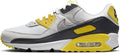 Men's Air Max 90 White/LT Smoke Grey-Lightening (DM0029 111)