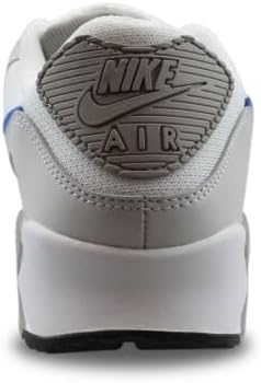 Men's Air Max 90 White/Racer Blue-College Grey (DM0029 110)